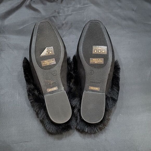 BRAND NEW BAMBOO FAUX-FUR LINED MULES G1 - Picture 13 of 16